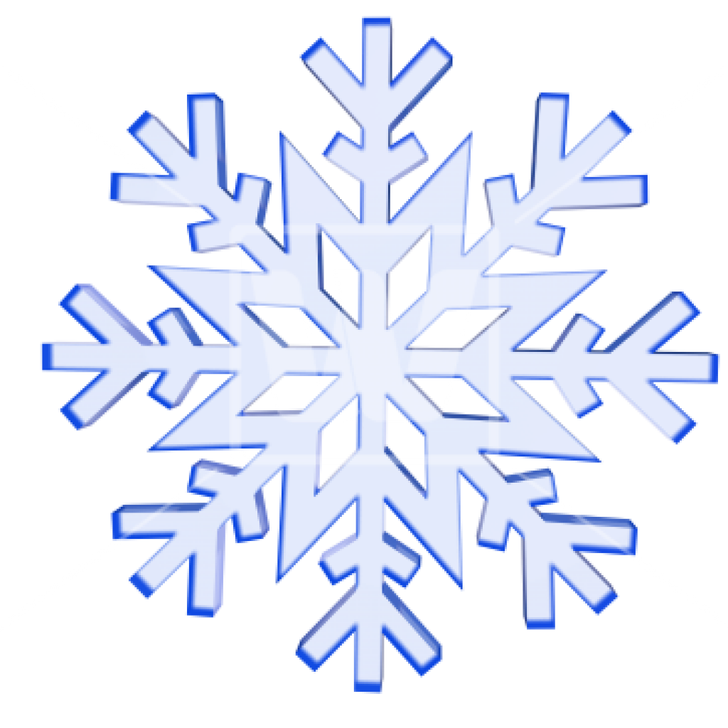 snowflake clipart wind