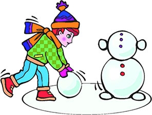 snowman clipart animated