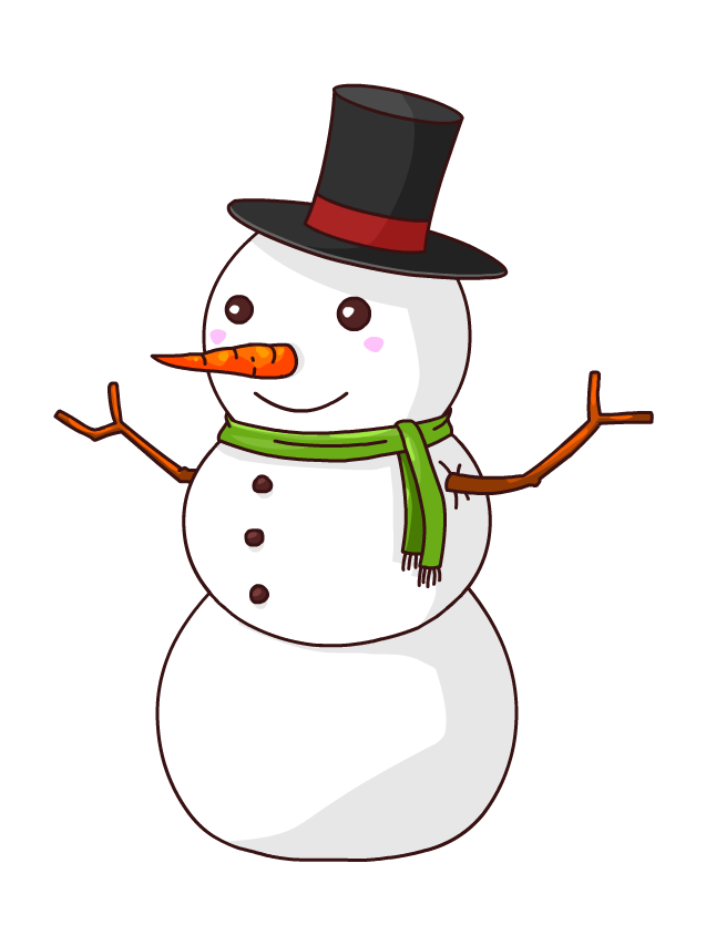 clipart snowman cocoa