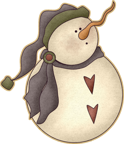 Country clipart snowman. Clip art 
