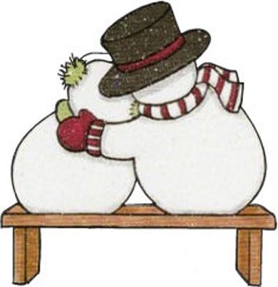 Snowman clipart couple. Christmas clip art 