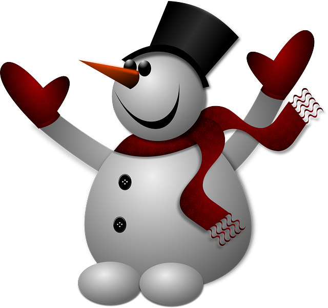 Clipart snowman dance. Free photo movement wood