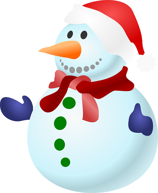 Clipart snowman decoration. Free photo town christmas