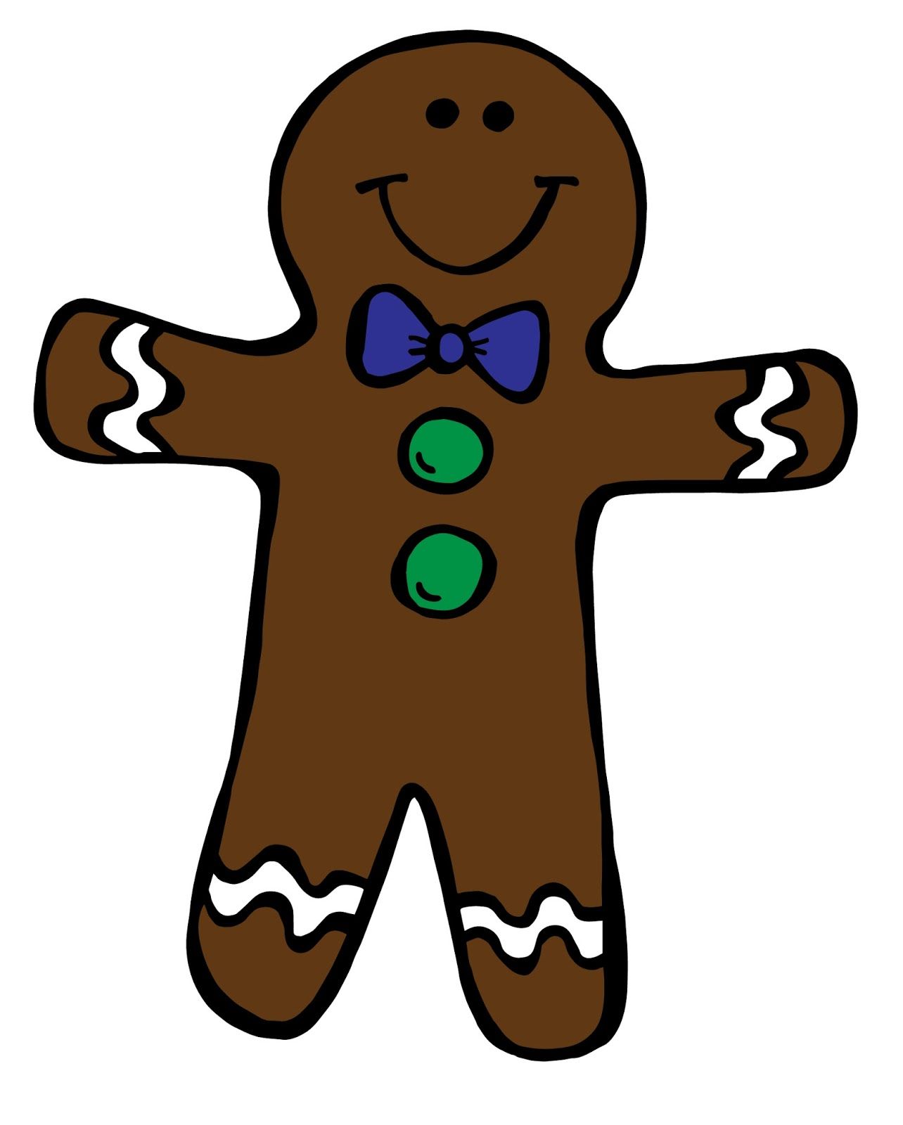 clipart snowman gingerbread