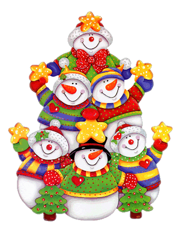 Clipart snowman group. Christmas gallery yopriceville high
