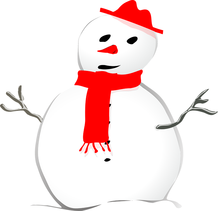 clipart snowman head