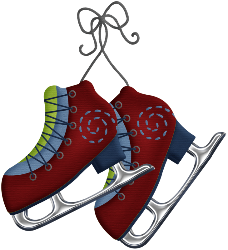 Skates graphics posted by. Winter clipart ice
