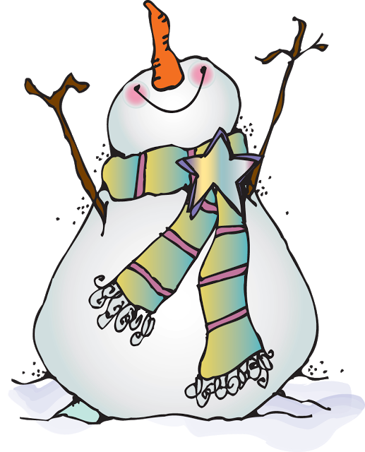 Music free on dumielauxepices. Clipart snowman landscape
