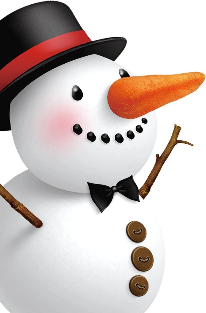 clipart snowman nose
