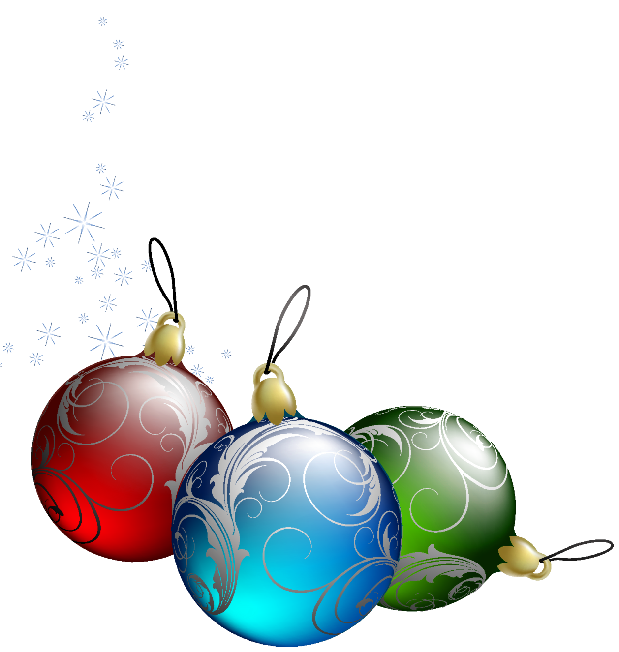 Ornaments clipart teal. Christmas bulbs clip art