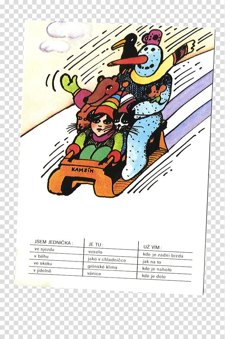 Set postcards part and. Clipart snowman person