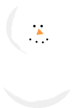 snowman clipart plain