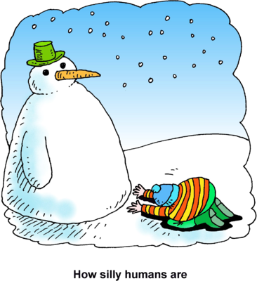 Clipart snowman silly, Clipart snowman silly Transparent FREE for