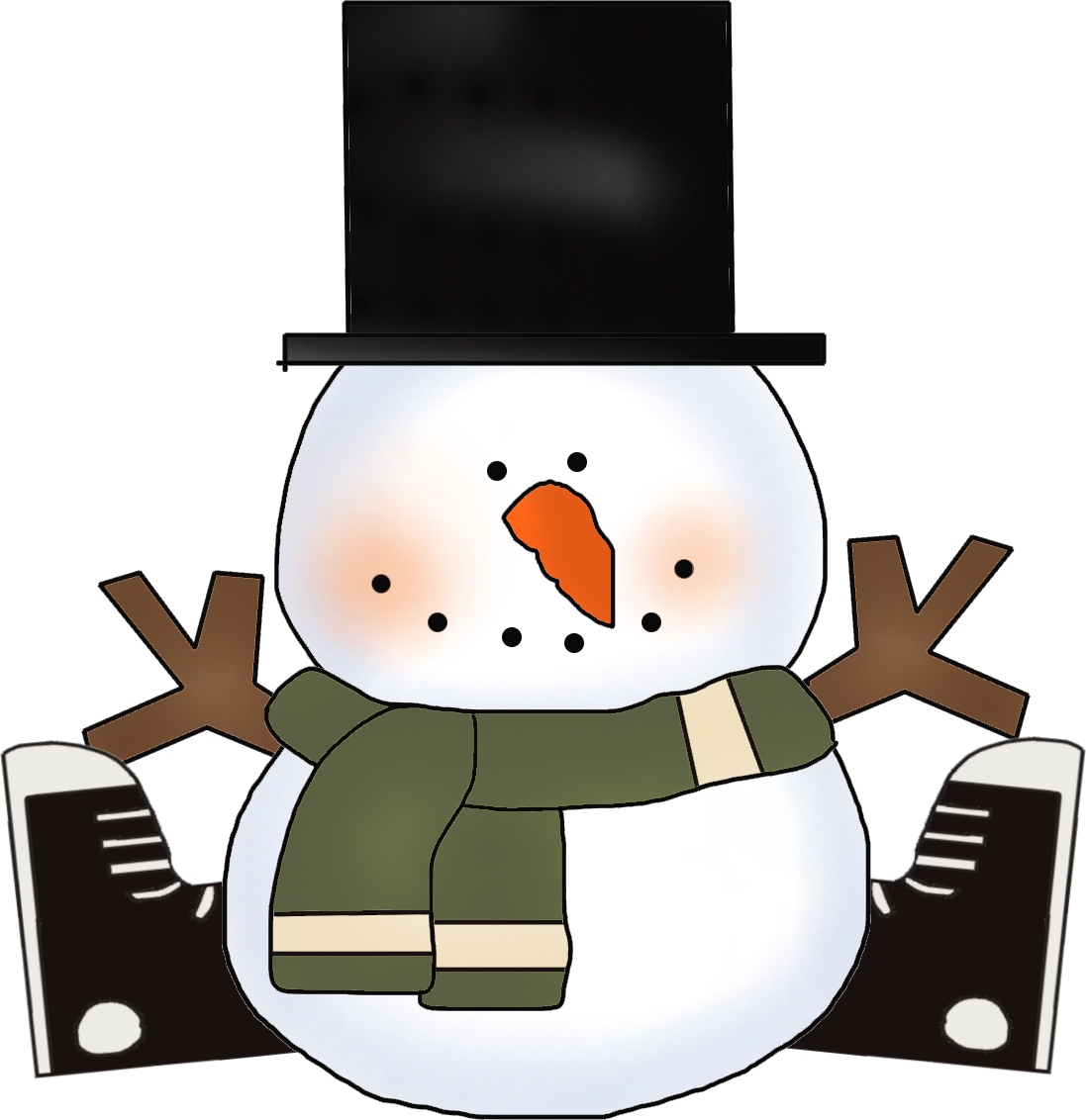 snowman clipart teacher