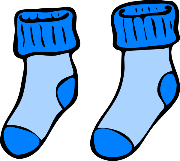 Fall cliparts zone . Clipart socks blue pant