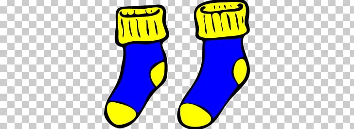 clipart socks blue slipper