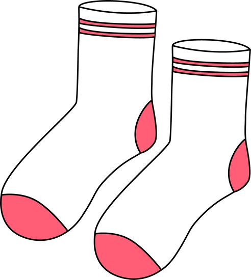 Free socks cliparts download. Sock clipart border