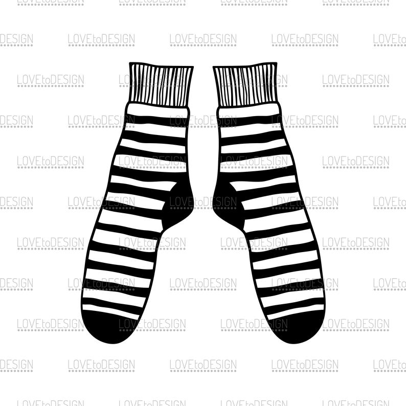 clipart socks clean sock