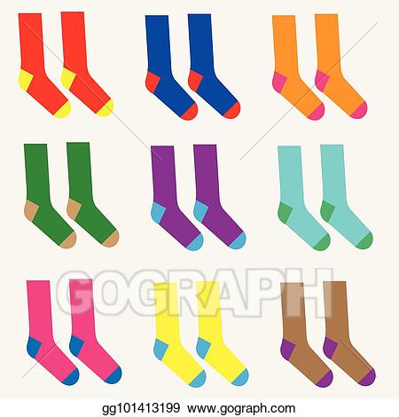 Sock clipart colorful sock, Sock colorful sock Transparent FREE for ...