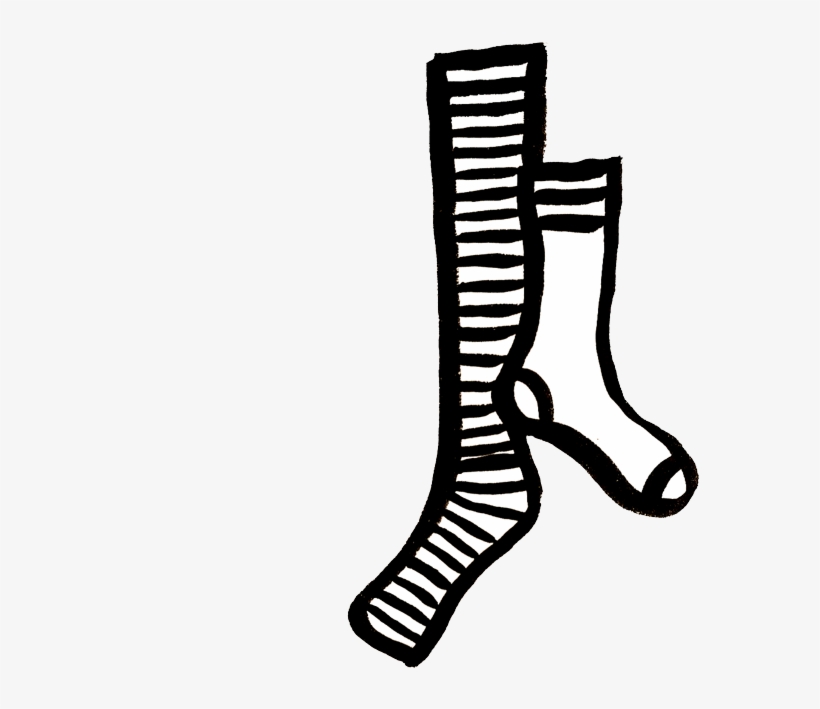 Lot crazy black and. Clipart socks funky sock