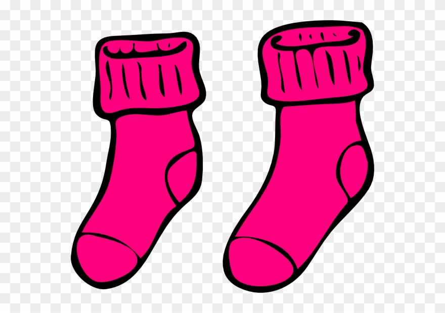 Colouring pictures of pinclipart. Clipart socks los