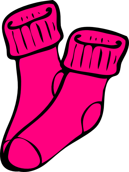 Clipart socks pair. Sock clip art at