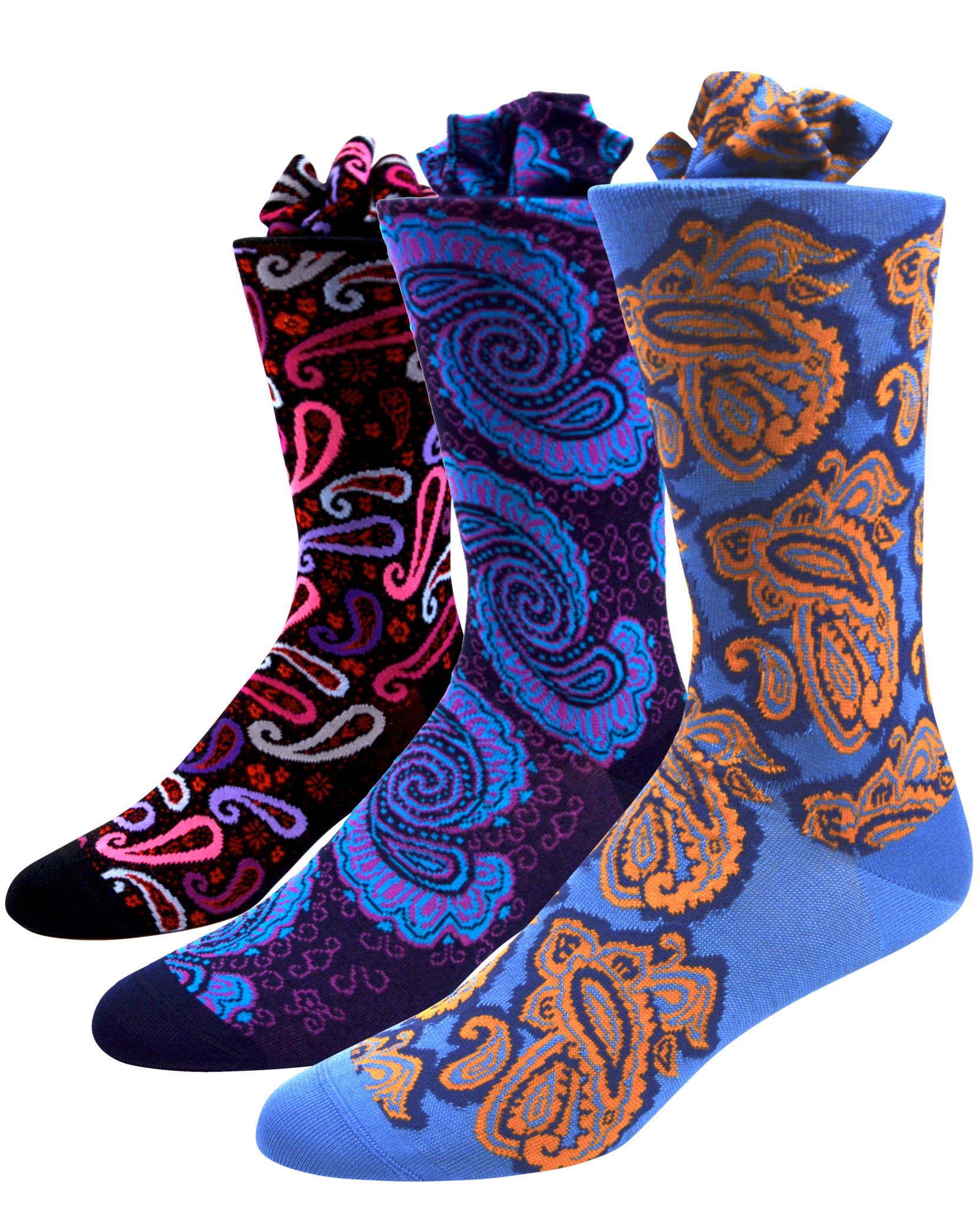 Mens paisley. Clipart socks patterned sock