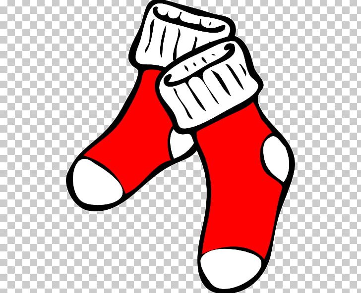 clipart socks red sock