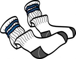 clipart socks sport sock