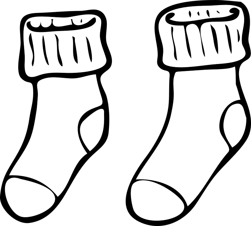 clipart socks warm sock