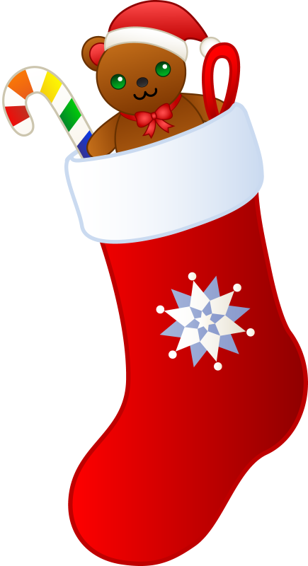 Christmas ourclipart pin . Clipart socks xmas