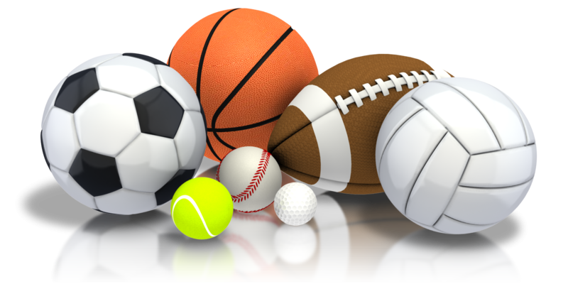 sports clipart collage