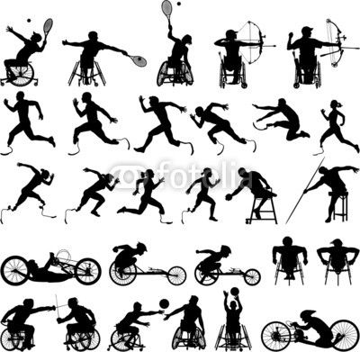 clipart sports disability