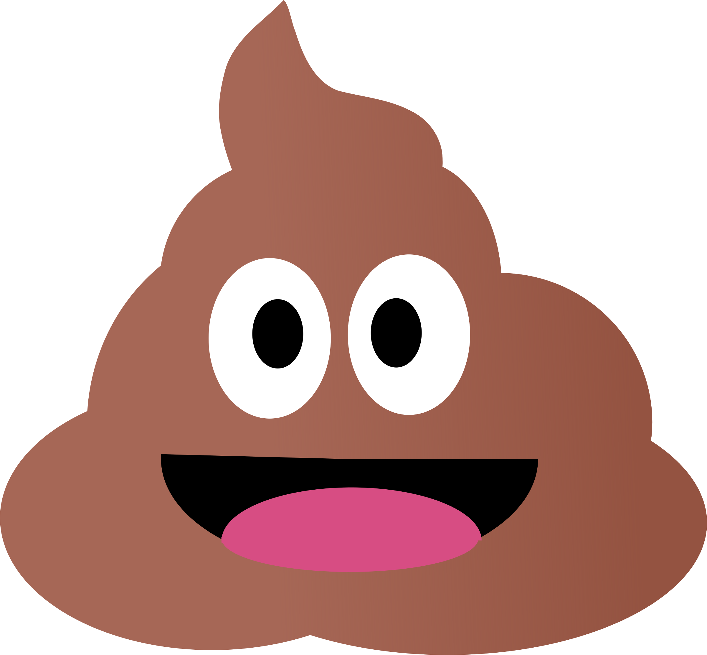 Nut clipart pile. Of poo emoji icons