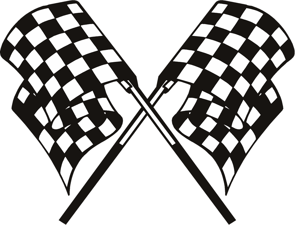Race clipart to finish. Flag image transparentpng 