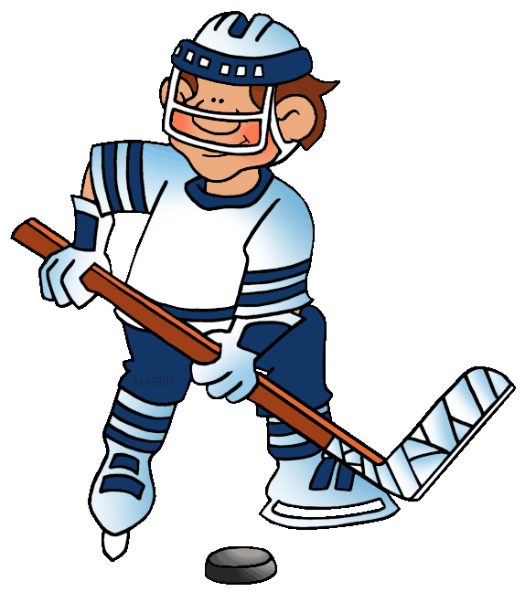 clipart sports hockey