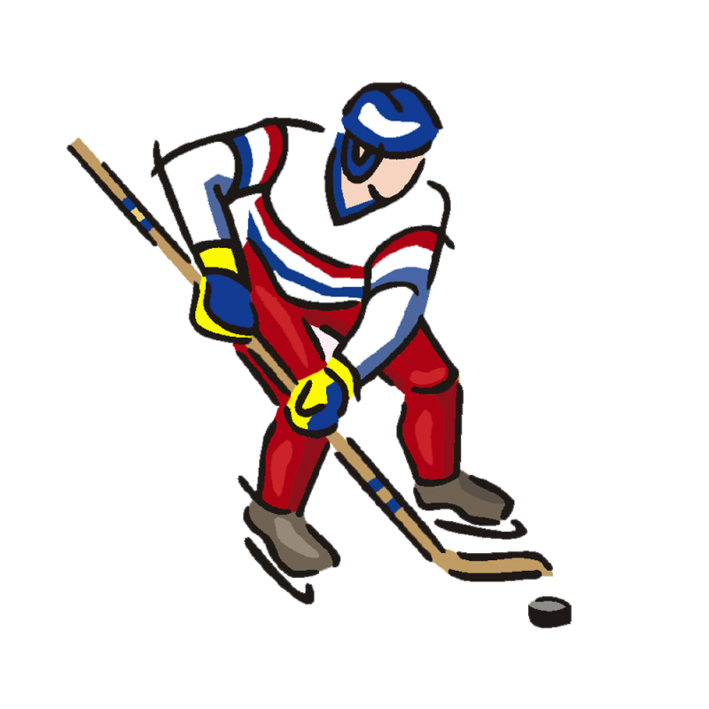 clipart sports hockey