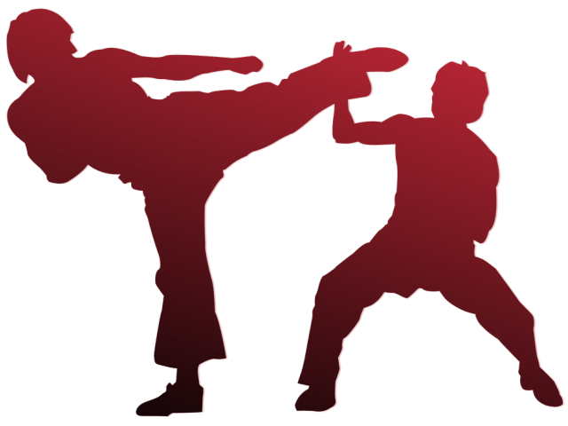 karate clipart stage fighting