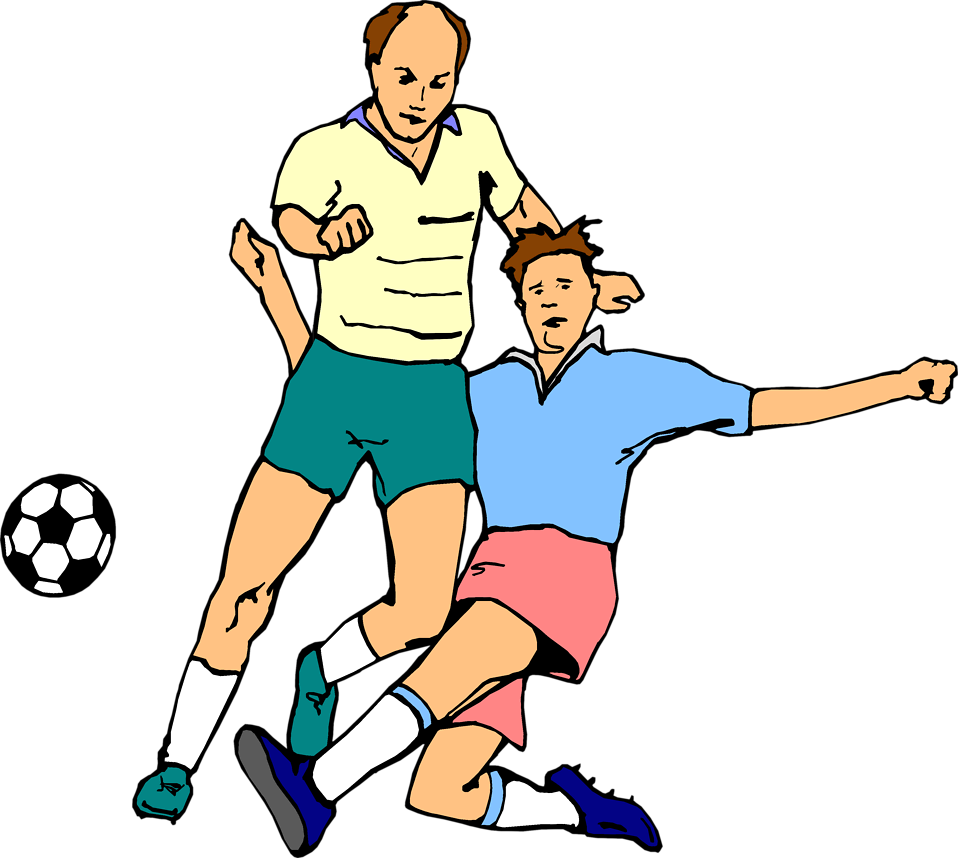 play clipart female soccer player