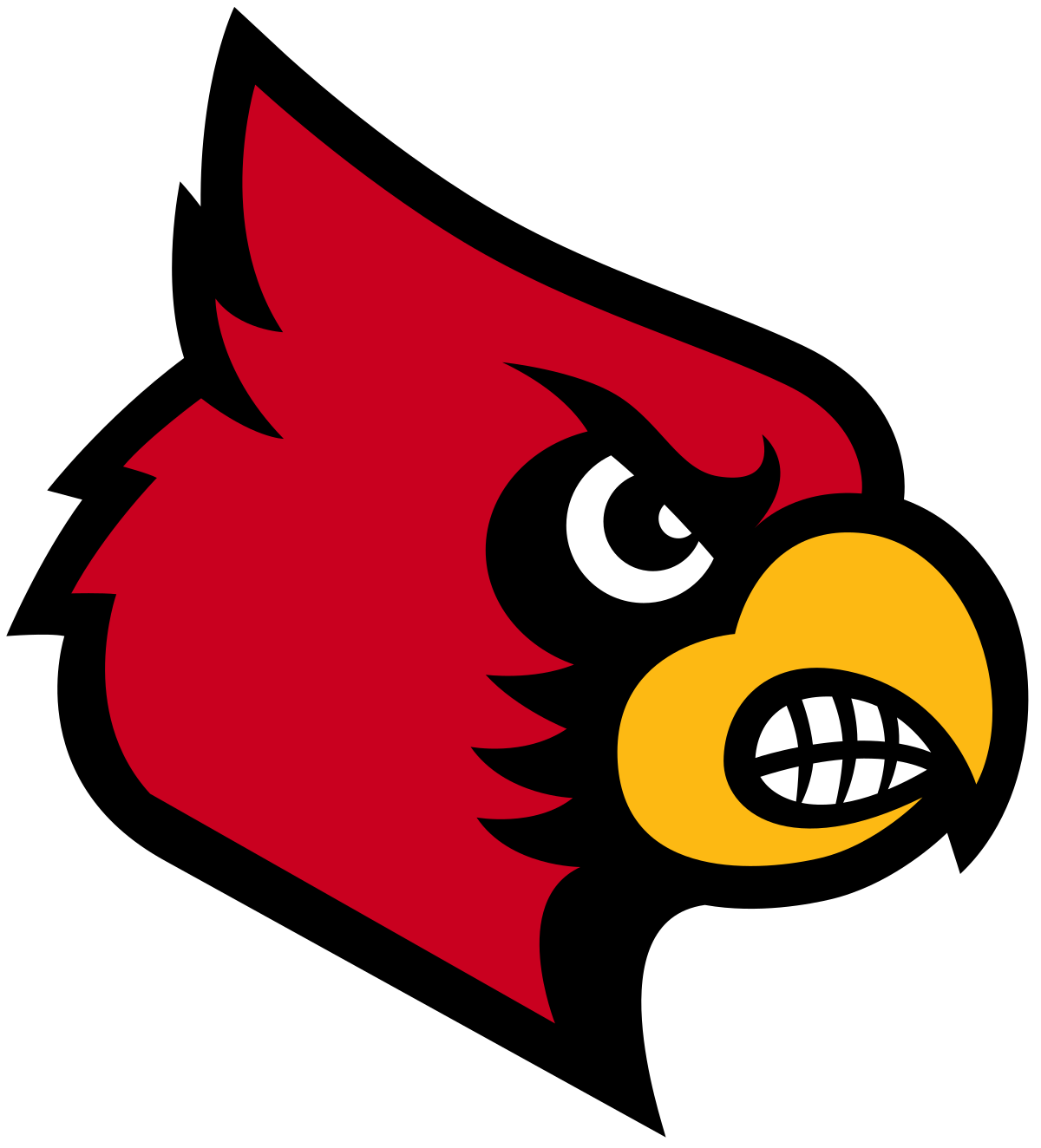 Louisville cardinals wikipedia . Cardinal clipart cardinal head