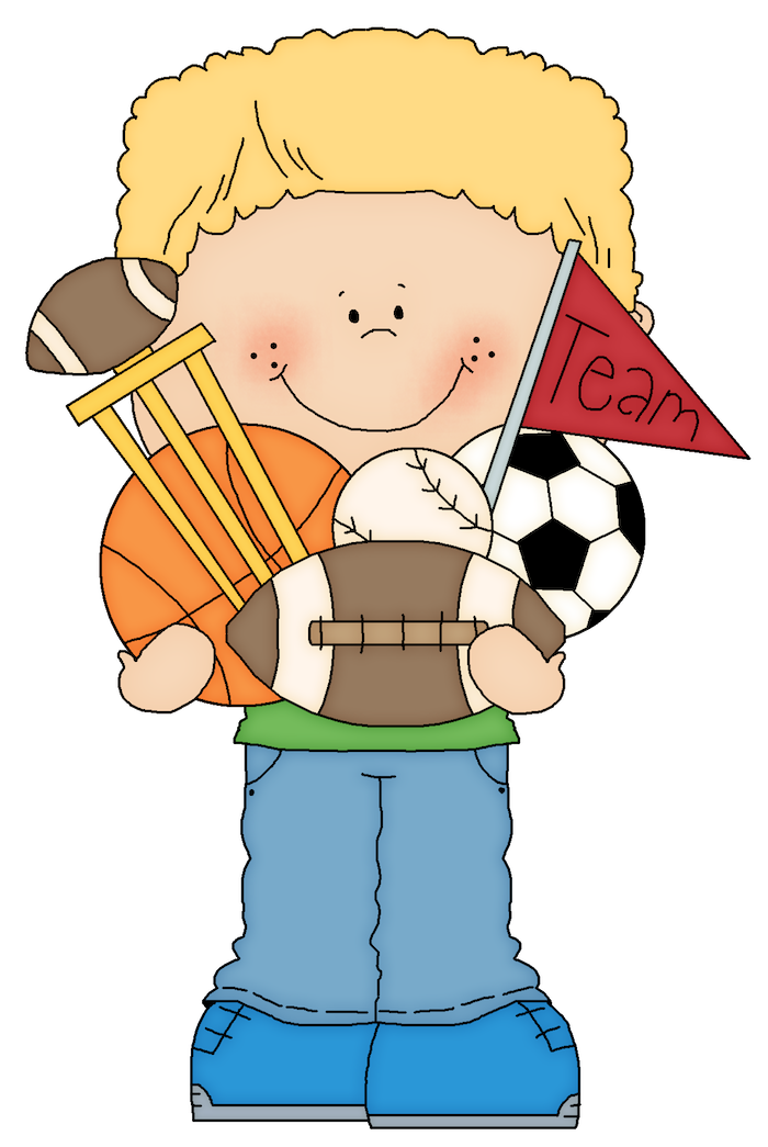 Clipart sports sports day. Free kids pictures download