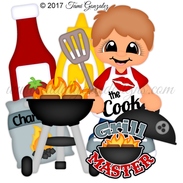 Grill clipart grill food. Summer master