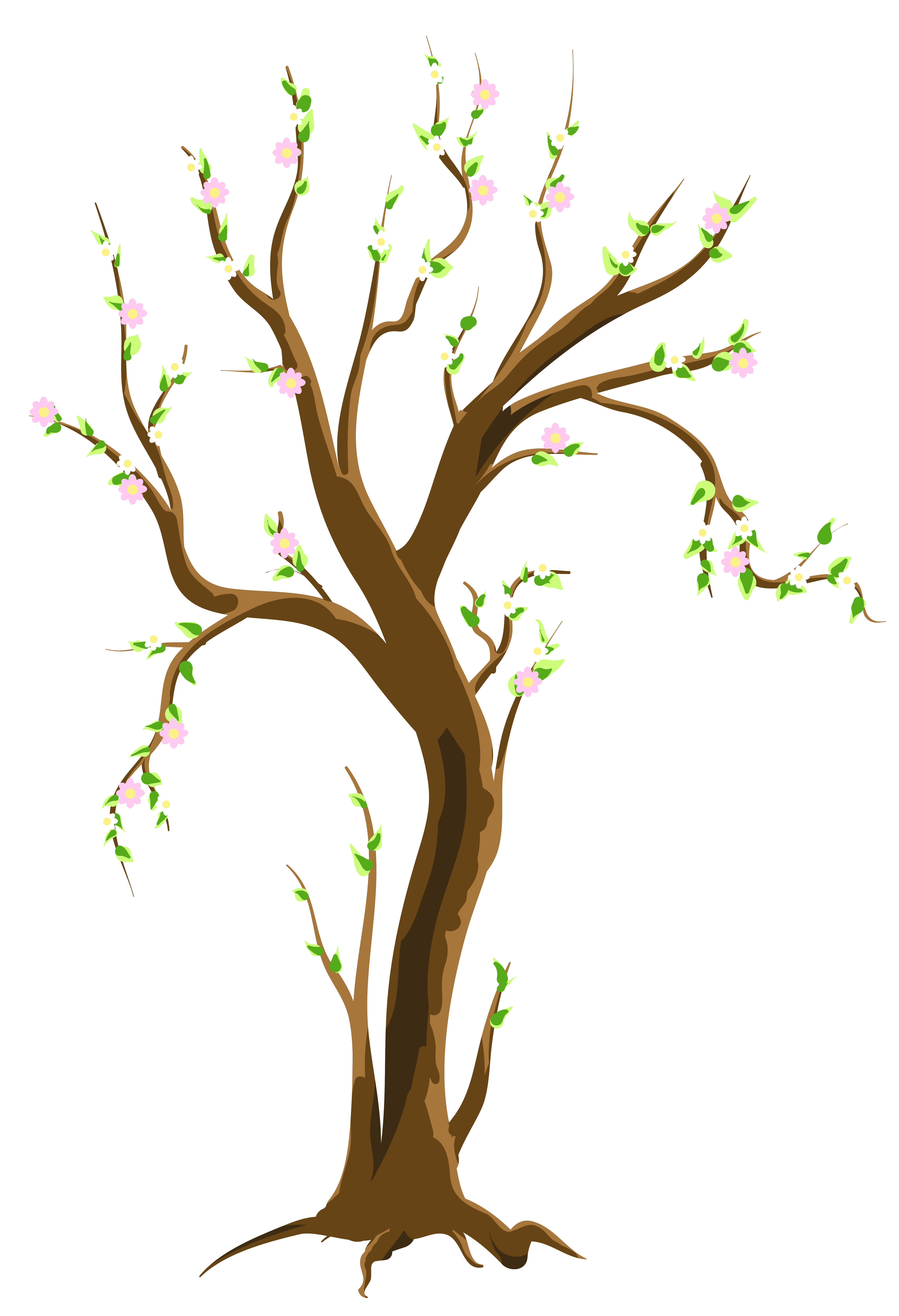 Clipart spring branch. Png element picture vir