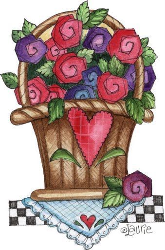 clipart spring country