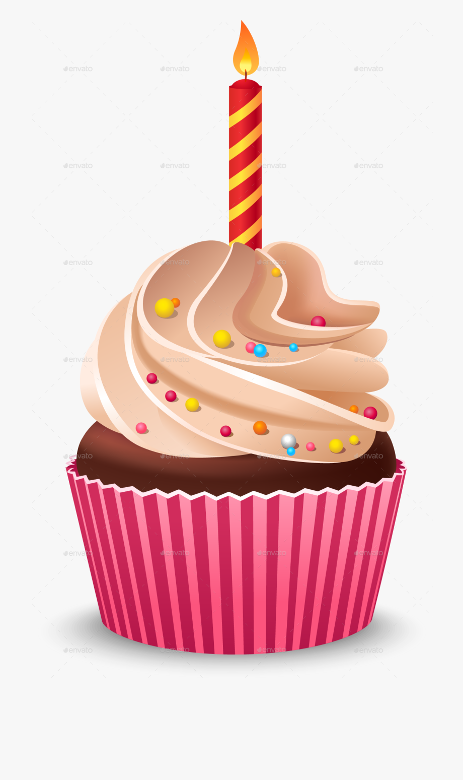 Cupcake clipart spring. Birthday png transparent background