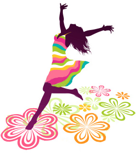 dancing clipart spring