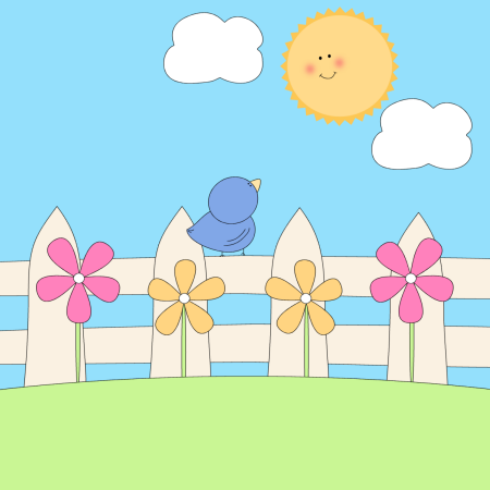 clipart spring day