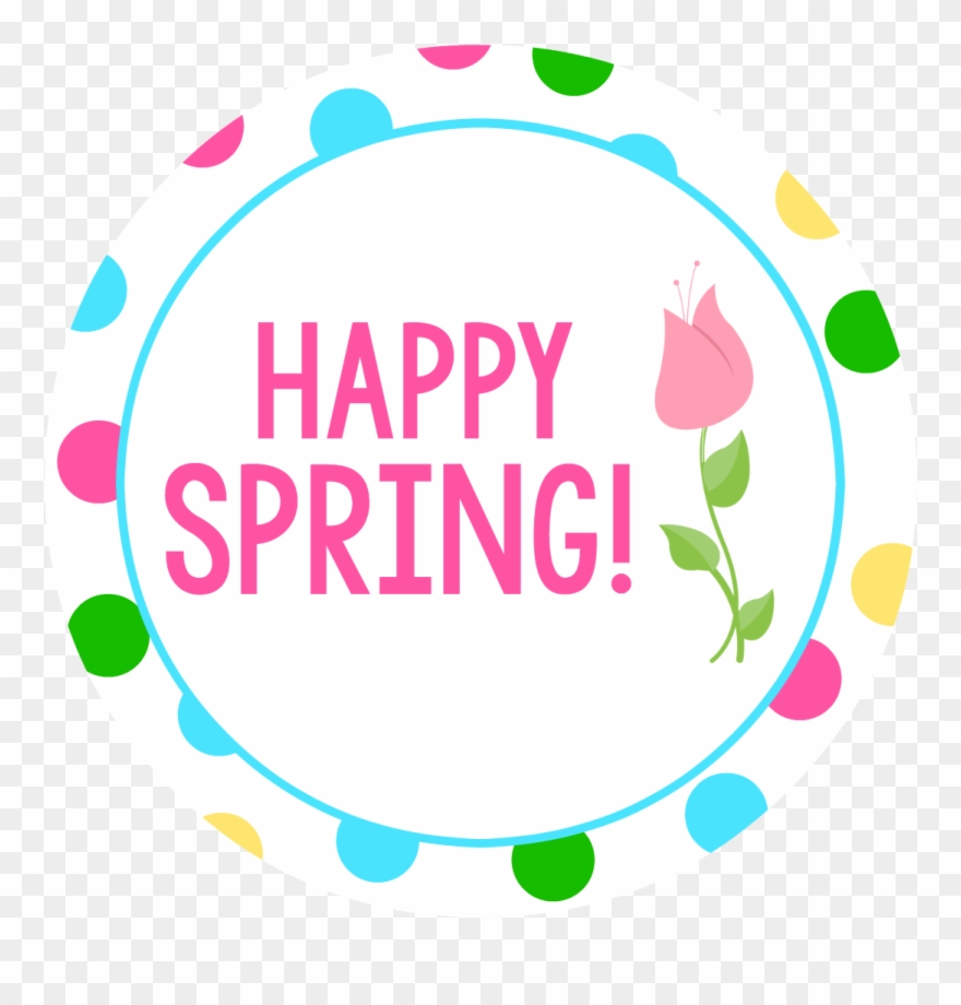 clipart spring happy