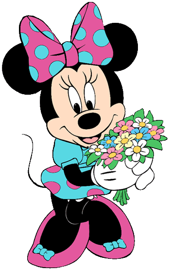 clipart spring mickey