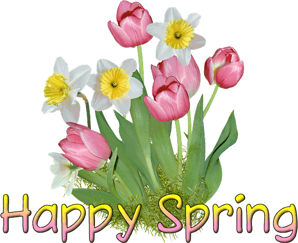 Clipart spring newsletter. Happy clip art 